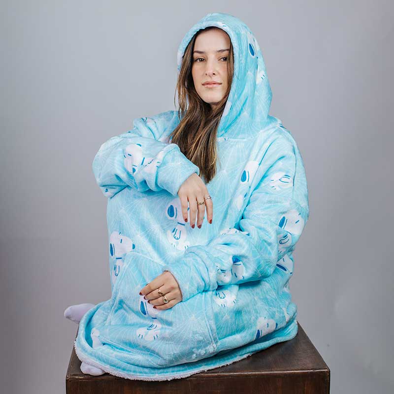 Sudaderota Snoopy Blue - Image 3