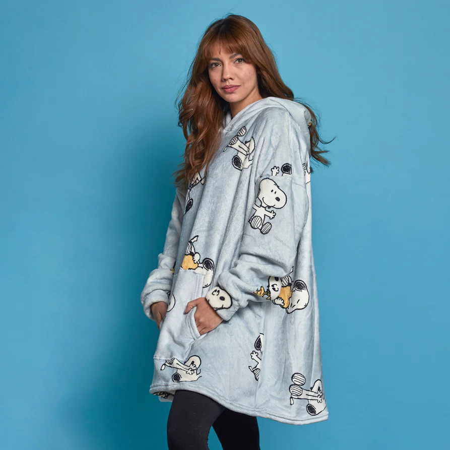 Sudaderota Snoopy Grey - Image 3