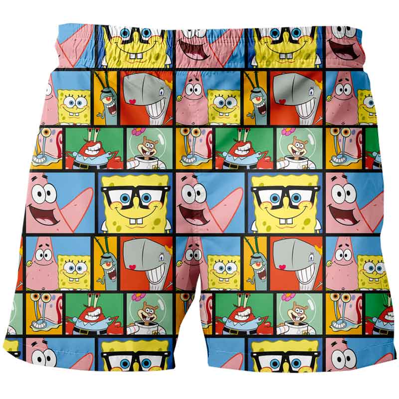 Traje De Baño Bob Esponja Cuadros - Image 5