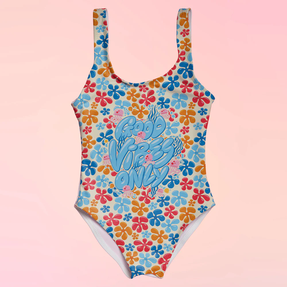 Traje De Baño Completo Bob Esponja Good Vibes