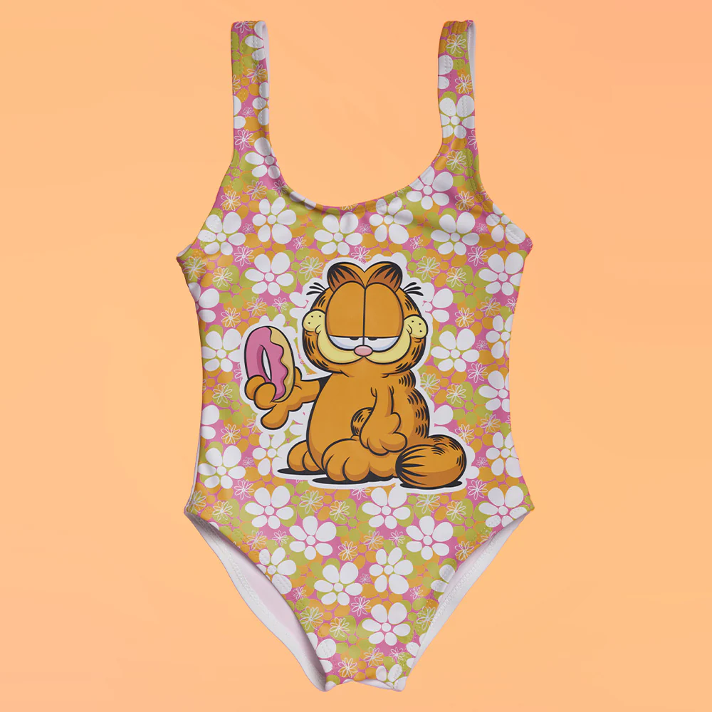 Traje De Baño Completo Happy Garfield
