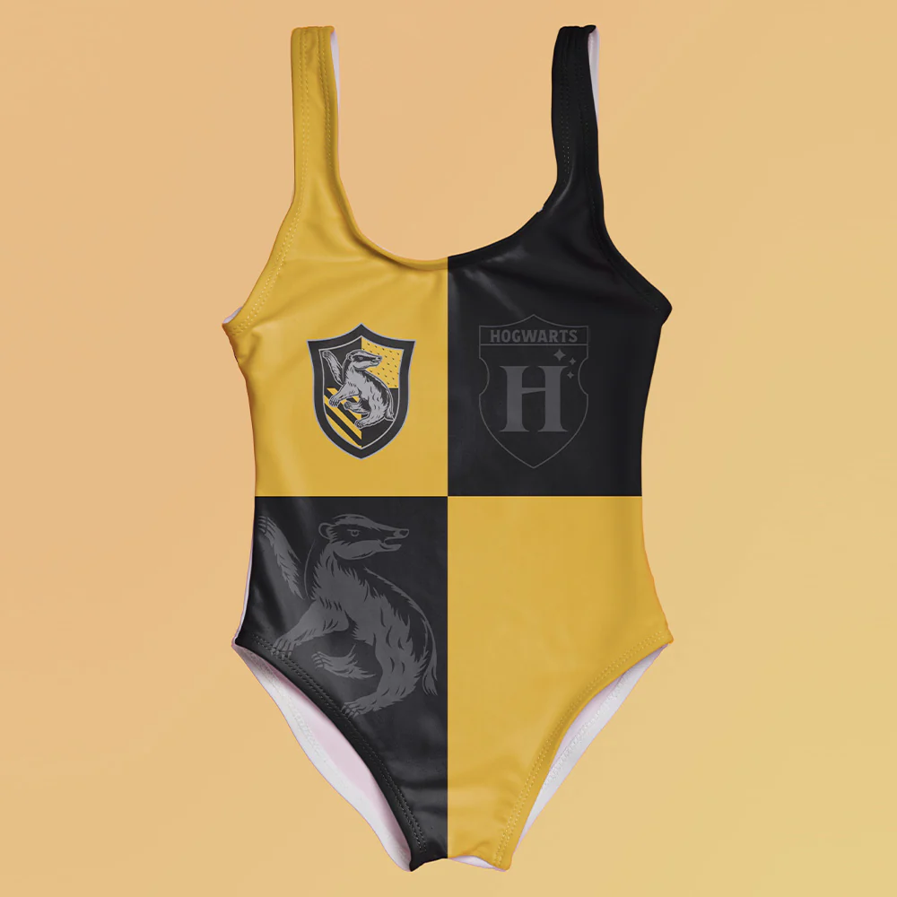 Traje De Baño Completo Hufflepuff Oficial