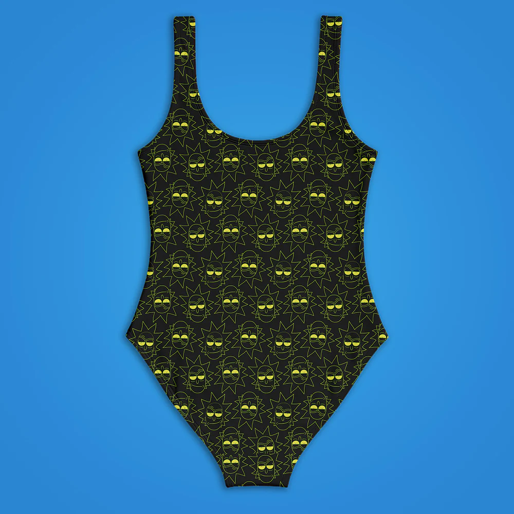 Traje De Baño Completo Rick y Morty Neon - Image 2