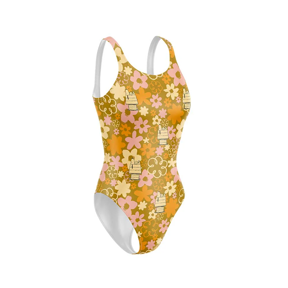 Traje De Baño Completo Snoopy Flowers - Image 6