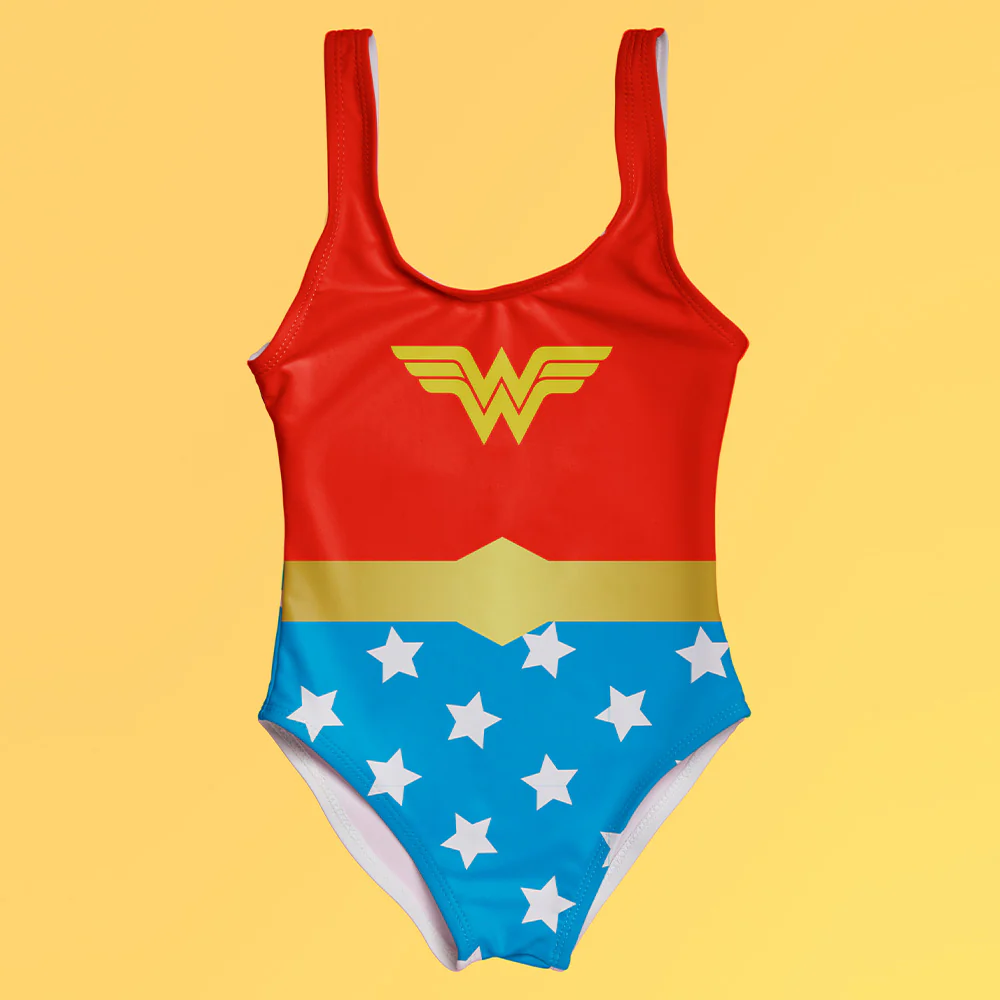 Traje De Baño Completo Wonder Woman Oficial