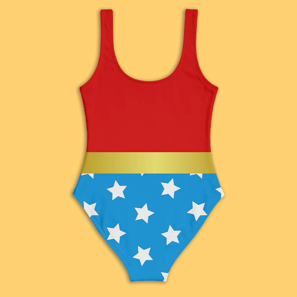 Traje De Baño Completo Wonder Woman Oficial - Image 2