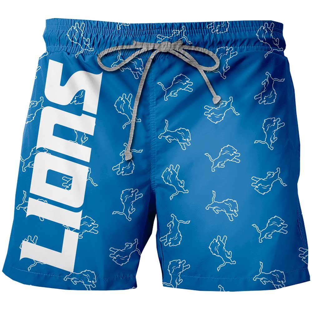 Traje De Baño Hombre Detroit Lions